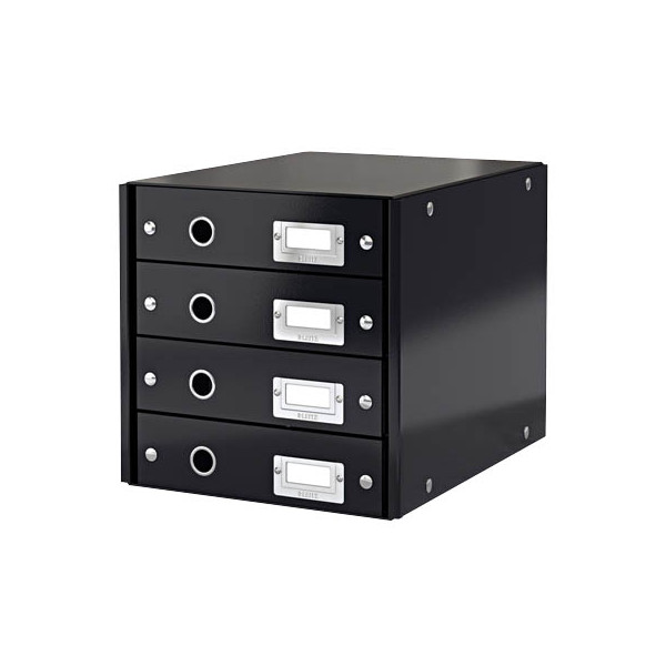 4002432396900 - AKTION LEITZ Schubladenbox Click & Store  schwarz 60490095 DIN A4 mit 4 Schubladen 1 St mit Prämie nach Registrierung