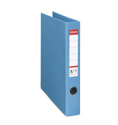 Ordner No.1 Power 811411, A4 50mm schmal PP vollfarbig hellblau