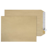 Versandtaschen 4518PR, C4, ohne Fenster, haftklebend, 90g, braun