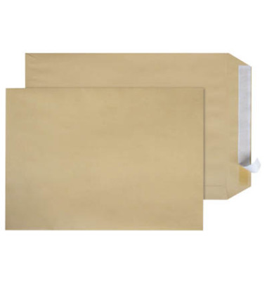 Versandtaschen 4518PR, C4, ohne Fenster, haftklebend, 90g, braun