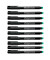 Folienstift Multimark 1513 schwarz 0,6 mm 10er Etui permanent