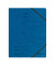 Eckspannmappe easy orga 11387180, A4 blau Karton 355g