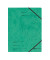 Eckspannmappe easy orga 972471, A4 grün Karton 355g