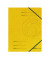Eckspannmappe easy orga 11387164, A4 gelb Karton 355g