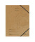 Eckspannmappe easy orga 11159662, A4 braun Karton 355g