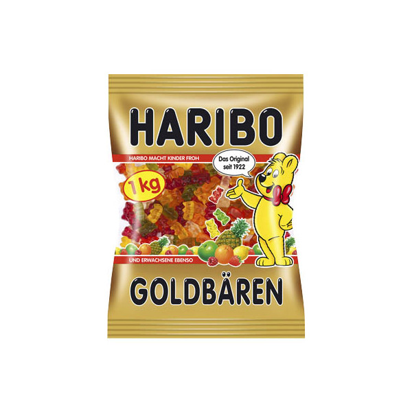 4001686301784 - Fruchtgummi GOLDBÄREN 1kg 4001686301784 1000 Gramm