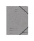 Eckspannmappe easy orga 11159670, A4 dunkelgrau Karton 355g