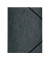 Eckspannmappe easy orga 11159688, A4 schwarz Karton 355g