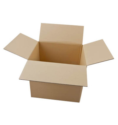Faltkarton 690313 braun, bis DIN A4+, innen 350x300x300mm, Wellpappe 1-wellig Faltkarton 690313 braun, bis DIN A4+, innen 350x300x300mm, Wellpappe 1-wellig