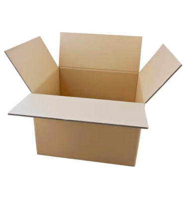 Faltkarton 690388 braun, bis DIN A3+, innen 480x400x320mm, Wellpappe 2-wellig Faltkarton 690388 braun, bis DIN A3+, innen 480x400x320mm, Wellpappe 2-wellig