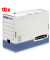 Archivbox Bankers Box 0027701, A4, weiß/blau, innen 15x31,5x26cm, Karton