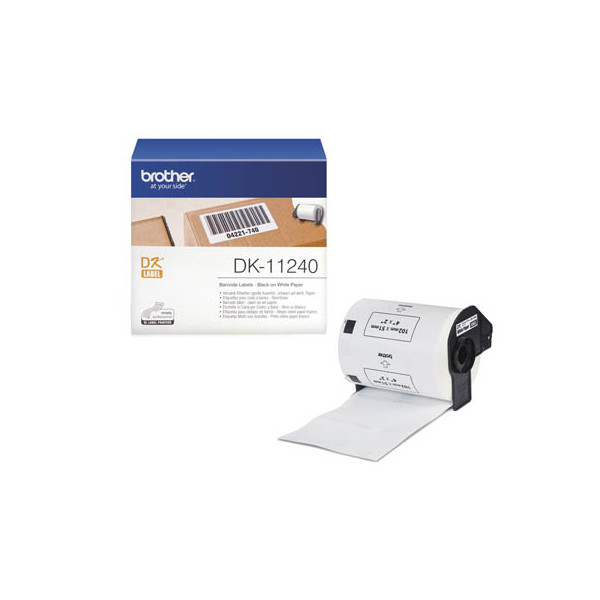 4977766646321 - DK-11240 - Schwarz auf WeiÃ - 51 x 102 mm 600 Etikett(en) Versandetiketten - fÃ¼r QL-1050 QL-1050N QL-1110NWBc QL-550