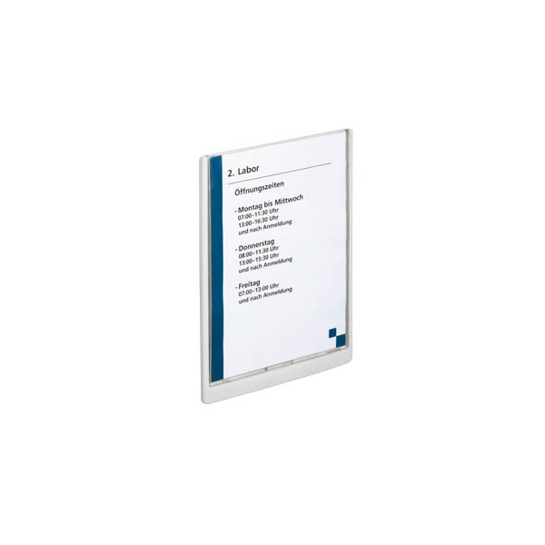 4005546405506 - Türschild CLICK SIGN weiß A4 210 x 297 cm (BxH) 4005546405506 Durable