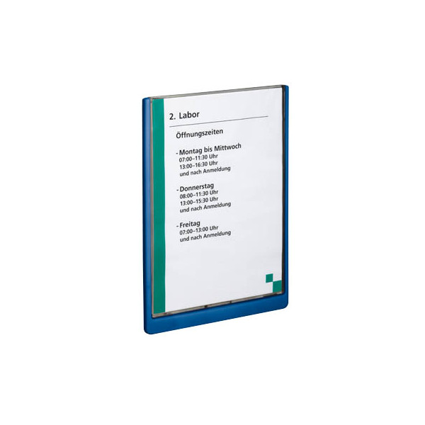 4005546405544 - Türschild CLICK SIGN dunkelblau A4 210 x 297 cm (BxH) 4005546405544 Durable