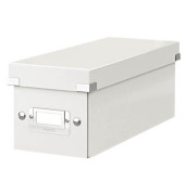 CD-Ablagebox Click & Store wei&szlig;