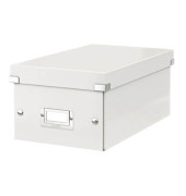 DVD-Ablagebox Click & Store wei&szlig;