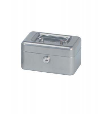 Geldkassette 5610195 Größe 1 silber 152x125x81mm