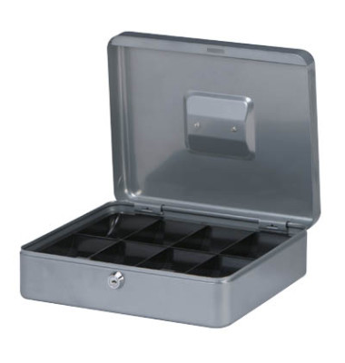 Geldkassette 5611495 Größe 4 silber 300x245x90mm