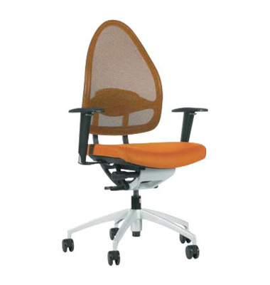 Bürodrehstuhl Open Base ohne Armlehnen orange Bürodrehstuhl Open Base ohne Armlehnen orange