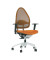 Bürostuhl Open Base, orange / silber, bis 110kg