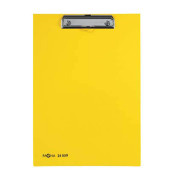 Klemmbrett 24009-05 A4 gelb Karton mit Kunststoffüberzug inkl Aufhängeöse 
