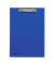 Klemmbrett 24009-02, A4, blau, Karton mit Kunststoffüberzug, inkl Aufhängeöse