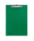 Klemmbrett 24009-03 A4 grün Karton mit Kunststoffüberzug inkl Aufhängeöse 
