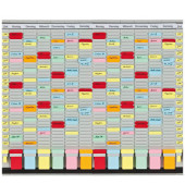 Steckplantafel PV-SET 4  mit 12 Trägern à 35 Fächer 78,3 x 81,9cm