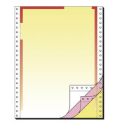 Endlospapier 22256, A4 hoch blanko, 3-fach, 12 Zoll x 240 mm, 400 Sätze