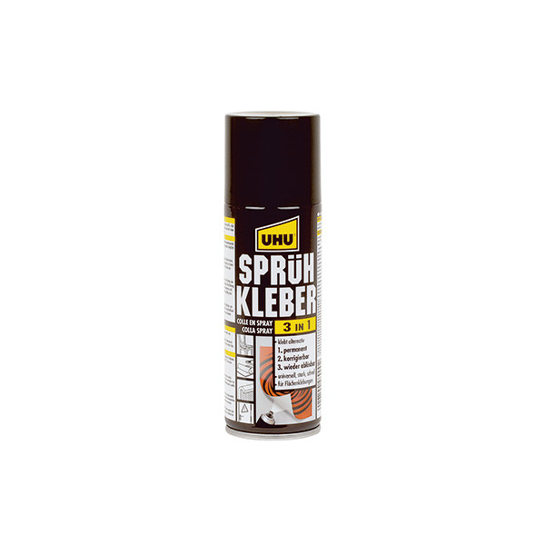 4026700489002 - Sprühkleber 48900 3 IN 1 200ml permanent korrigierbar wiederablösbar 4026700489002 200 Milliliter