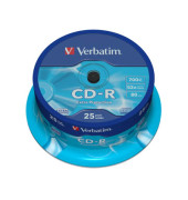 CD-Rohlinge CD-R 25er Spindel 43432 CD-R, 700 MB / 80min, Spindel 
