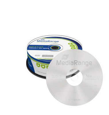 DVD-Rohlinge MR403 DVD-R, 4,7 GB /120 min, Spindel 