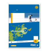 Schulheft 040516006 Style, Lineatur 6 / blanko, A5, 80g, blau, 16 Blatt / 32 Seiten