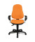 Bürodrehstuhl Point 70 mit Armlehnen orange