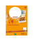 Vokabelheft 040532053, Lineatur 53 / Lineatur 53, A5, 80g, braun, 32 Blatt / 64 Seiten