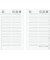 Ersatzeinlage Timing 3 Adressen und Telefonregister 7,6x12,7cm