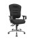 Bürodrehstuhl Softec Synchro Deluxe mit Armlehnen schwarz