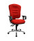 Bürodrehstuhl Softec Synchro Deluxe mit Armlehnen rot
