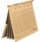 H&auml;ngehefter 10843860, A4 natronbraun Karton 230g