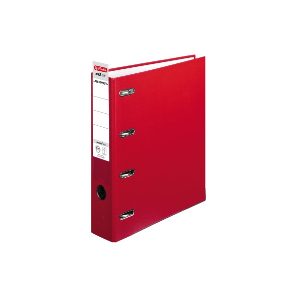 4008110313702 - Doppelordner maXfile protect twin 10842268 2xA5 quer 70mm breit Pappe mit PP-Kunststoffbezug vollfarbig rot 4008110313702 Her