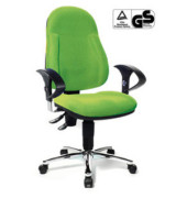 Bürodrehstuhl Wellpoint DeLuxe apfel-gn