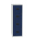 Hängeregistraturschrank 41,3 x 40 x 128,3 cm 4 Schubfächer lichtgrau/blau