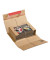 Buchverpackung CP035.02.020 braun, für B5, innen 250x195x85mm, Wellpappe 1-wellig