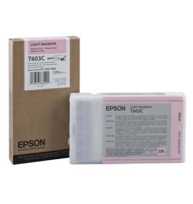 Druckerpatrone T603C00 light magenta 220,0ml