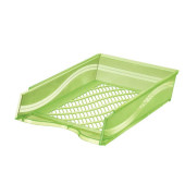 Briefablage 60100GNT A4 / C4  grün-transparent Kunststoff stapelbar