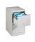H&auml;ngeregistraturschrank 12412311S10001 C 2000 Acurado, lichtgrau, 2 Schubladen, 1-bahnig