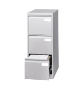 Hängeregistraturschränke einbahnig 3 Schubfächer lichtgrau