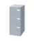 H&auml;ngeregistraturschrank 12423311S10005 C 2000 Acurado, silber, 3 Schubladen, 1-bahnig