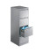 H&auml;ngeregistraturschrank 12434311S10001 C 2000 Acurado, silber, 4 Schubladen, 1-bahnig