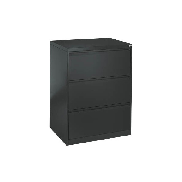 4025314220131 - Hängeregistraturschränke doppelbahnig 3 Schubfächer anthrazit 4025314220131 C+P-Möbel